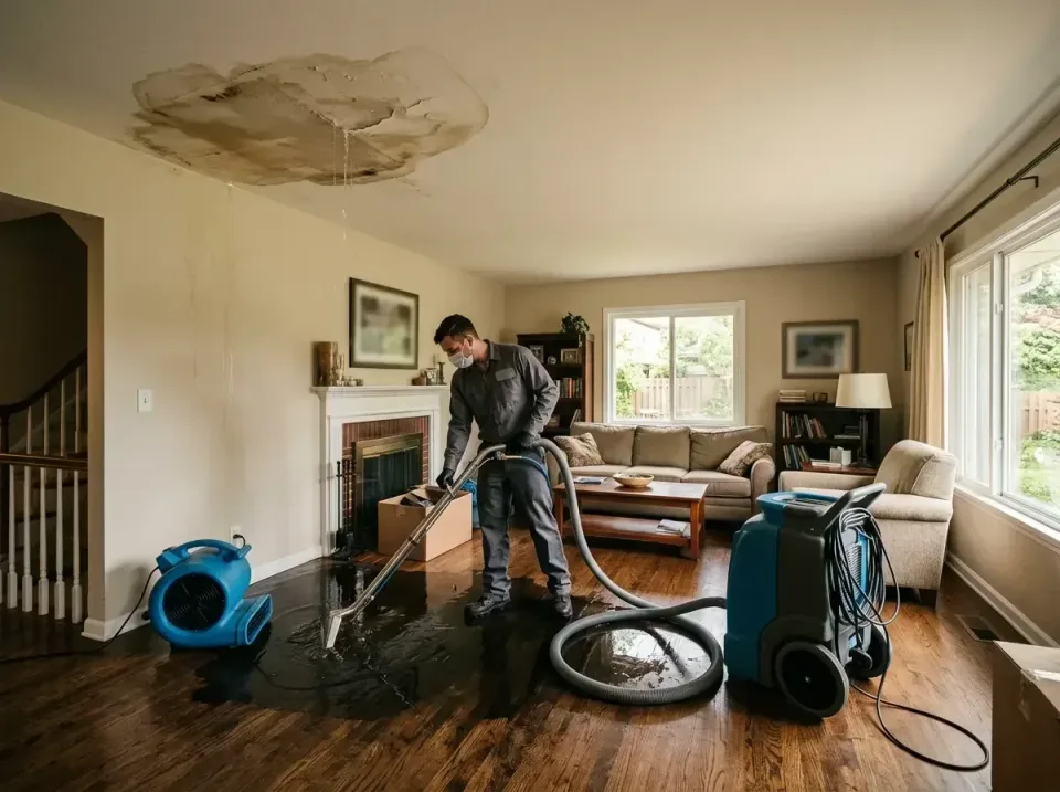 attic-pipe-burst-ceiling-drip-008 — frequently asked questions, Water Damage Restoration & Carpet Care in Williamson, WV